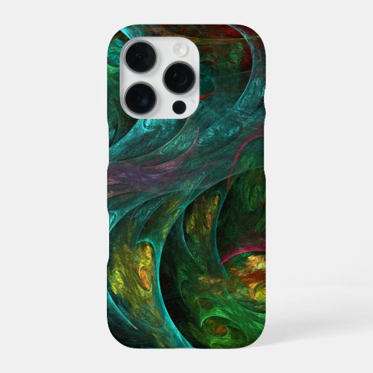 Coque iPhone 16 Pro Genesis Nova Art Abstrait (Verso)