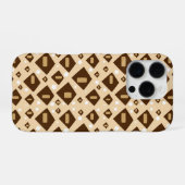 Coque iPhone 16 Pro Géométrie Terreuse (Verso Horizontal)