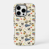 Coque iPhone 16 Pro Gilmore Girls Chilton Fall Pattern (Verso)