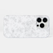 Coque iPhone 16 Pro Glace et neige texturée (Verso Horizontal)