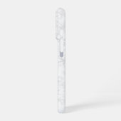 Coque iPhone 16 Pro Glace et neige texturée (Côté gauche)