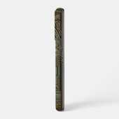 Coque iPhone 16 Pro Golden Owl Guardian | iPhone 16 Pro Case (Côté gauche)