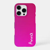Coque iPhone 16 Pro Grace dans une ligne : Papillon Silhouette (Verso)