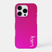 Coque iPhone 16 Pro Grace dans une ligne : Papillon Silhouette (Verso)