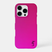 Coque iPhone 16 Pro Grace dans une ligne : Papillon Silhouette (Verso)