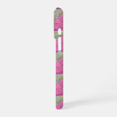 Coque iPhone 16 Pro Grande Fleur Rose (Côté gauche)
