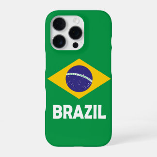 Coque iPhone 16 Pro Graphisme de typographie du drapeau national patri