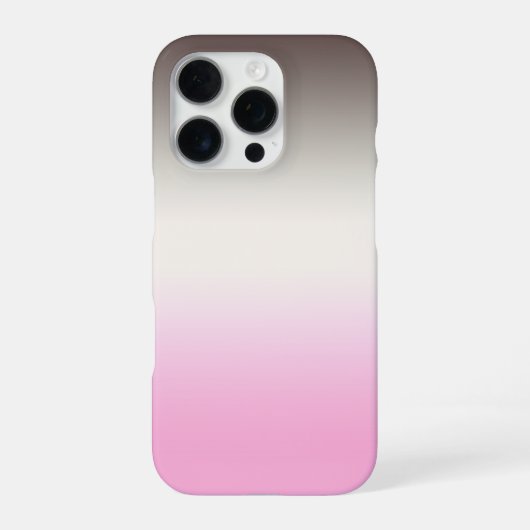 Coque iPhone 16 Pro Gray rose ombre (Verso)