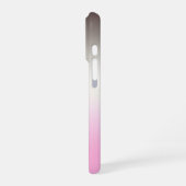 Coque iPhone 16 Pro Gray rose ombre (Côté gauche)