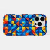 Coque iPhone 16 Pro Grid Fragments (Verso Horizontal)