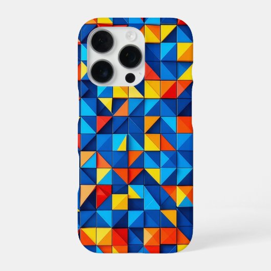 Coque iPhone 16 Pro Grid Fragments (Verso)