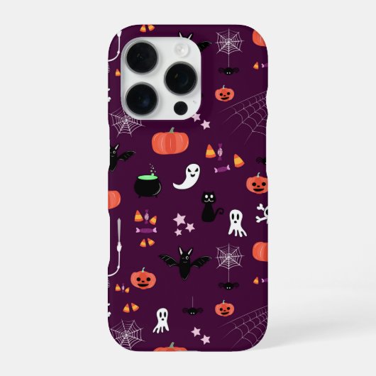 Coque iPhone 16 Pro Halloween (Verso)