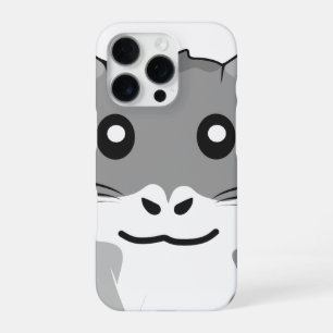 Coque iPhone 16 Pro Hamster minimaliste joyeux