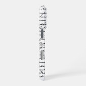 Coque iPhone 16 Pro Handwritten Script Personalized 2 Photo Layout (Côté droit)