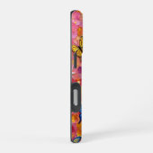 Coque iPhone 16 Pro Happy Flutter : Sourire Psychédélique (Côté droit)