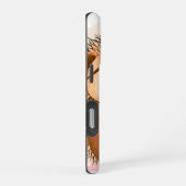 Coque iPhone 16 Pro Hérisson Cactus Chedgehog Aquarelle (Côté droit)