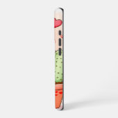 Coque iPhone 16 Pro Hérisson Cactus Chedgehog Aquarelle (Côté gauche)