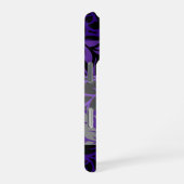 Coque iPhone 16 Pro Hibiscus Puple rayé de la baie de Moloaa (Côté droit)