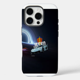 Coque iPhone 16 Pro Hypercar dans le Vide – Supercar surréaliste et Tr