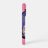 Coque iPhone 16 Pro  ilustración de hermosa chica con cabello corto (Côté droit)