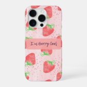 Coque iPhone 16 Pro I'm Berry Cool Phone Case (Verso)