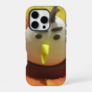 Coque iPhone 16 Pro Impression d'art d'oiseau sculpté dans un tourneso