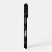 Coque iPhone 16 Pro Impression de panthère noire avec nom (Côté droit)