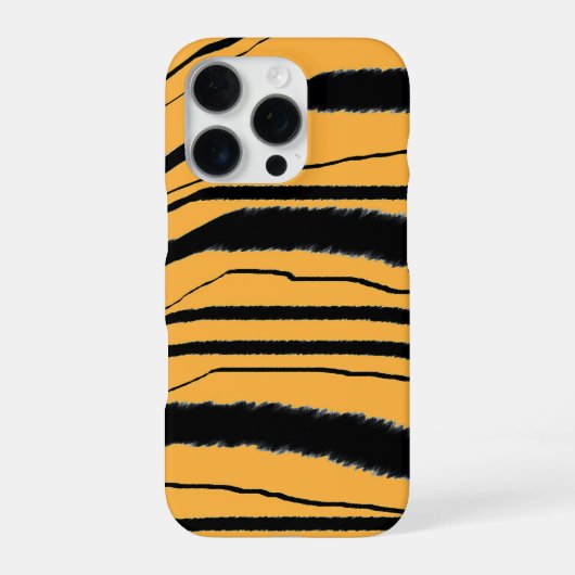 Coque iPhone 16 Pro Impression Tigre  (Verso)