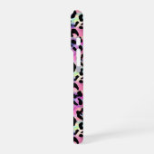 Coque iPhone 16 Pro Imprimé léopard iridescent monogrammé (Côté gauche)