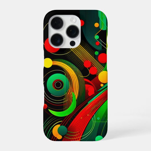 Coque iPhone 16 Pro Impulsion Chromatique (Verso)