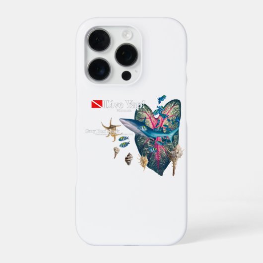 Coque iPhone 16 Pro Invitation tropicale (Verso)