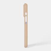 Coque iPhone 16 Pro iPhone 16 Pro beige personnalisé (Côté gauche)