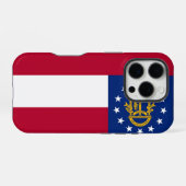 Coque iPhone 16 Pro iPhone 16 Pro Coque-Mate, drapeau de Géorgie (Verso Horizontal)