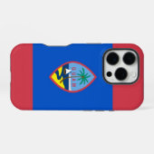 Coque iPhone 16 Pro iPhone 16 Pro Coque-Mate, drapeau Guam (Verso Horizontal)