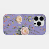Coque iPhone 16 Pro Jardin de Roses Rouges (Verso Horizontal)