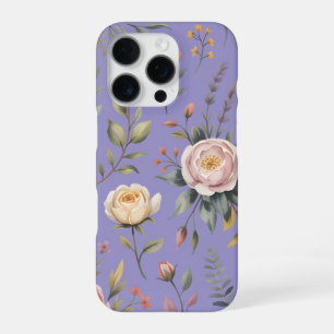 Coque iPhone 16 Pro Jardin de Roses Rouges
