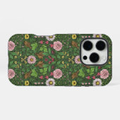 Coque iPhone 16 Pro Jardin sauvage en vert (Verso Horizontal)