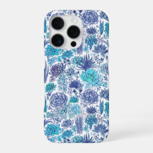 Coque iPhone 16 Pro Jardin succulent
