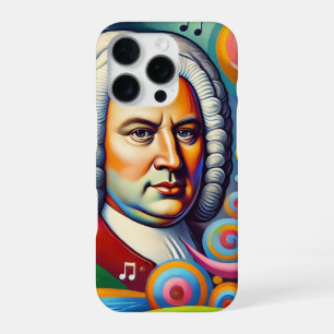 Coque iPhone 16 Pro Johann Sebastian Bach Portrait