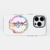 Coque iPhone 16 Pro Joie de Vivre de Lapin Enjoué (Verso Horizontal)