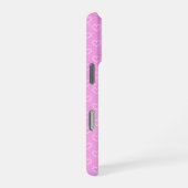 Coque iPhone 16 Pro Joli motif rose et blanc mignon (Côté droit)