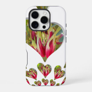 Coque iPhone 16 Pro Journée humanitaire Cœurs adorables Le monde a bes