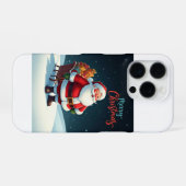 Coque iPhone 16 Pro Joyeux Noël (Verso Horizontal)