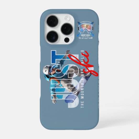 Coque iPhone 16 Pro Just Ski | (Verso)