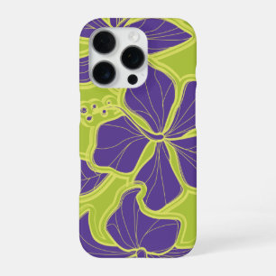Coque iPhone 16 Pro Kailua Hibiscus Hawaïen Floral Géant