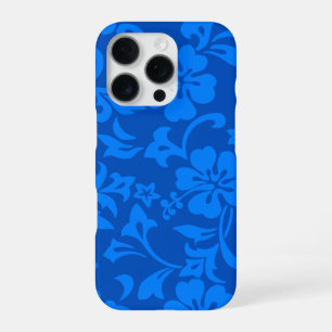 Coque iPhone 16 Pro Kapalua Pareau Hawaii Hibiscus Royal
