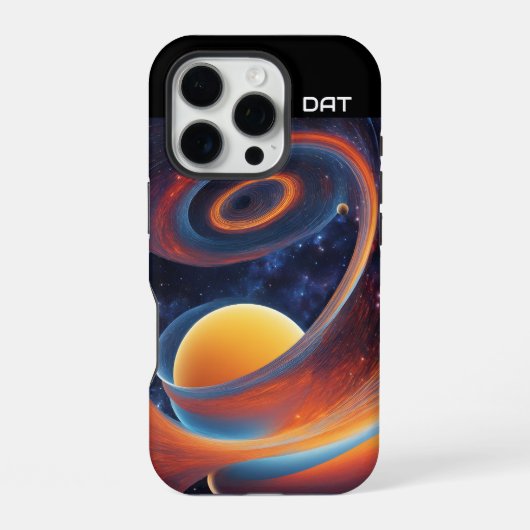 Coque iPhone 16 Pro La guerre du continuum espace-temps déformé (Verso)