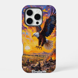 Coque iPhone 16 Pro La liberté face au conflit