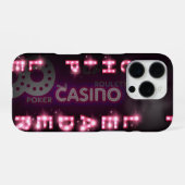 Coque iPhone 16 Pro Lampes de casino Chip Leader (Verso Horizontal)