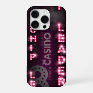 Coque iPhone 16 Pro Lampes de casino Chip Leader